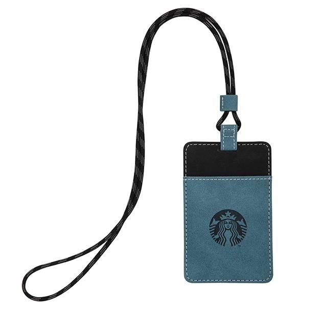 星巴克 黑熊証件套 咖啡棕女神證件套 Starbucks 湖水藍證件套