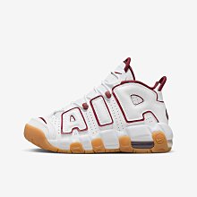 南🔥2024 1月 NIKE Air More Uptempo 籃球鞋 大童 緩震 女款 白紅 FJ2846-100