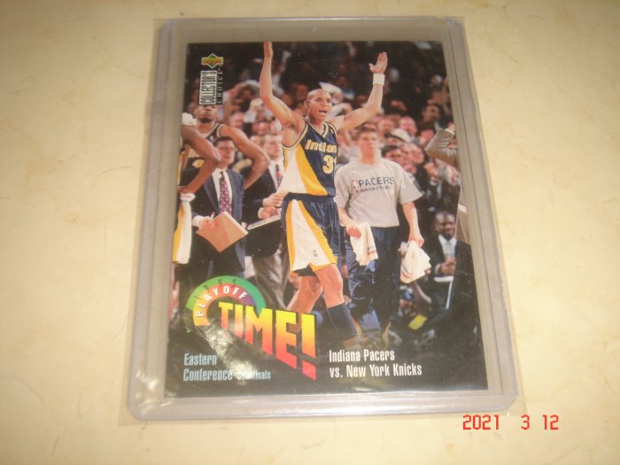 美國職籃 NBA Pacers Reggie Miller 1995 Upper Deck #359 球員卡