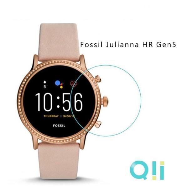 【愛瘋潮】免運 Qii Fossil Julianna HR Gen5 玻璃貼 (兩片裝) 手錶保護貼
