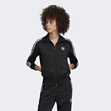 【Dr.Shoes 】Adidas Original Jacket 女裝 黑 三線 運動 休閒 立領外套 ED7515