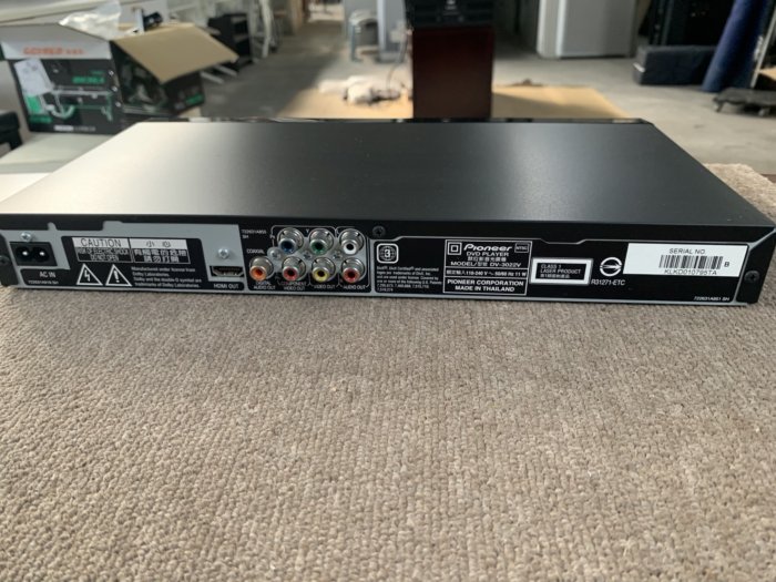 B612 [家之家二手家具] Pioneer DVD影音光碟機DV3022V DVD 影音 光碟機 影音撥放器