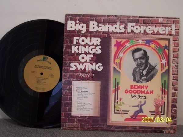 【原版爵士LP】121.五張Benny Goodman,Sammy Kaye ,Kay Kyser專輯,5LPs