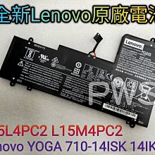 ☆【全新 聯想 Lenovo L15L4PC2 L15M4PC2 原廠電池】YOGA 710-14