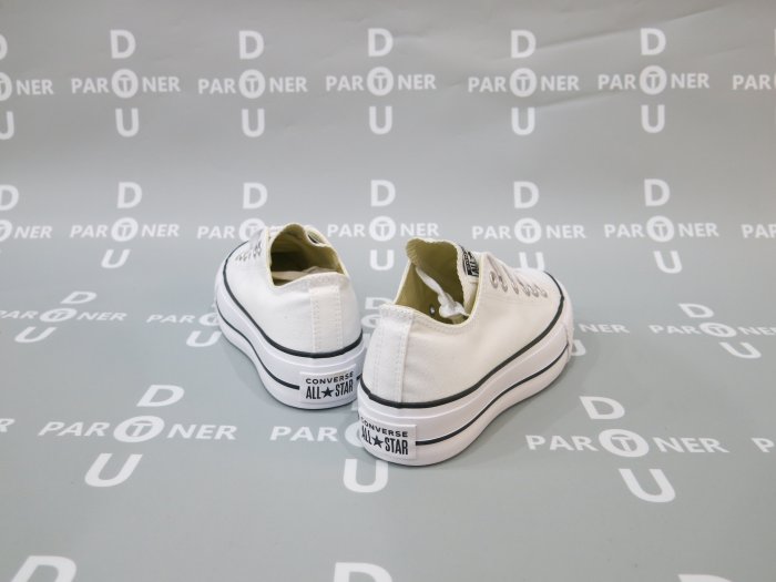 【Dou Partner】CONVERSE ALL STAR LIFT 低筒 增高厚底 女款 白色 560251C