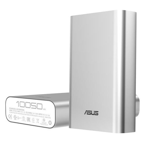 ASUS ZenPower Pro 雙輸出行動電源 10050mAh 銀色 (ZenFone2可充2次)【台中恐龍電玩】