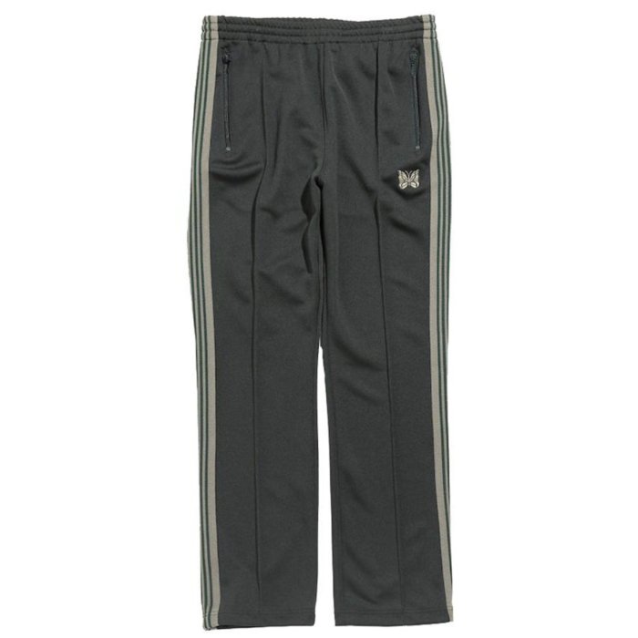 訂製款】2021AW Needles Track Pants Narrow 運動長褲蝴蝶墨綠色L 僅