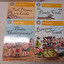 【書寶二手書T1／語言學習_AXF】Pirate Underpants!_Bangers and Cash等_4本合售