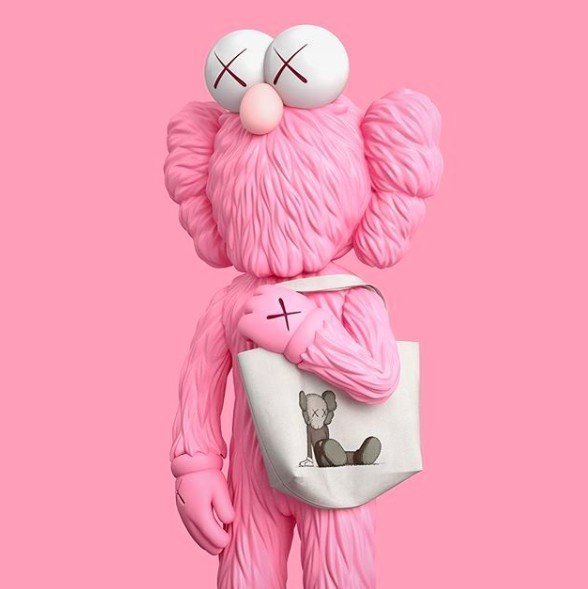 [ AD lib 代購 ]  19 KAWS X UNIQLO《SESAME：STREET》聯名 托特包 四款現貨