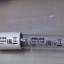 飛利浦 PHILIPS TUV-C 10W 紫外線殺菌燈管 長34.5公分(T5轉T8) F10T8 通用 高雄永興照明