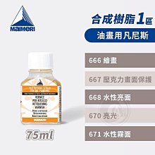 『ART小舖』Maimeri義大利美利 油畫專用媒介75ml 合成凡尼斯1區666/667/668/670/671 單瓶