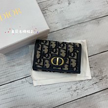 《真愛名牌精品》DIOR S2300UTZQ  XS 30 MONTAIGN 蒙田 卡片零錢包*全新品*代購