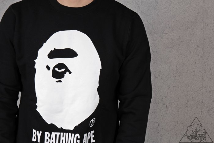 【HYDRA】A Bathing Ape Big Head Sweater大學T 衛衣 刷毛 鋪棉【BAPE19】