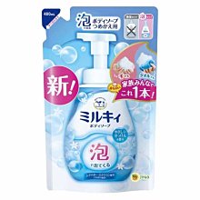 【JPGO】日本製  COW牛乳石鹼 牛乳精華 泡沫型沐浴乳 補充包 480ml~皂香#102