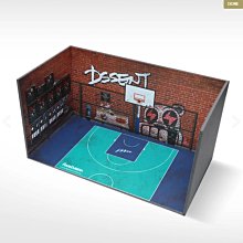 DSSENT BASKETBALL SCENES 街頭籃球場 場景 DSBKSC01A【iSport】