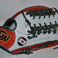 貳拾肆棒球-日本帶回Zett pro status 日本代表式樣外野手手套/日製