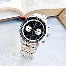 SEIKO 精工 CS系列 經典復刻黑熊貓腕錶 SSB429P1 8T63-00W0D 公司貨