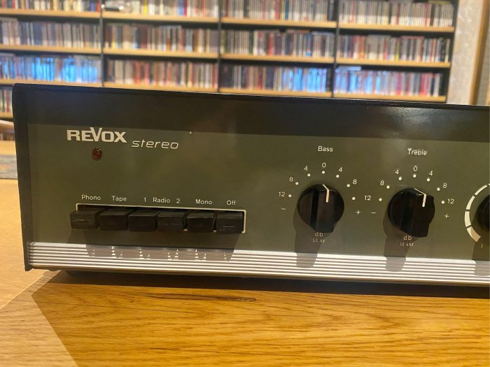 經典銘器REVOX Modell 40 真空管 綜合擴大機