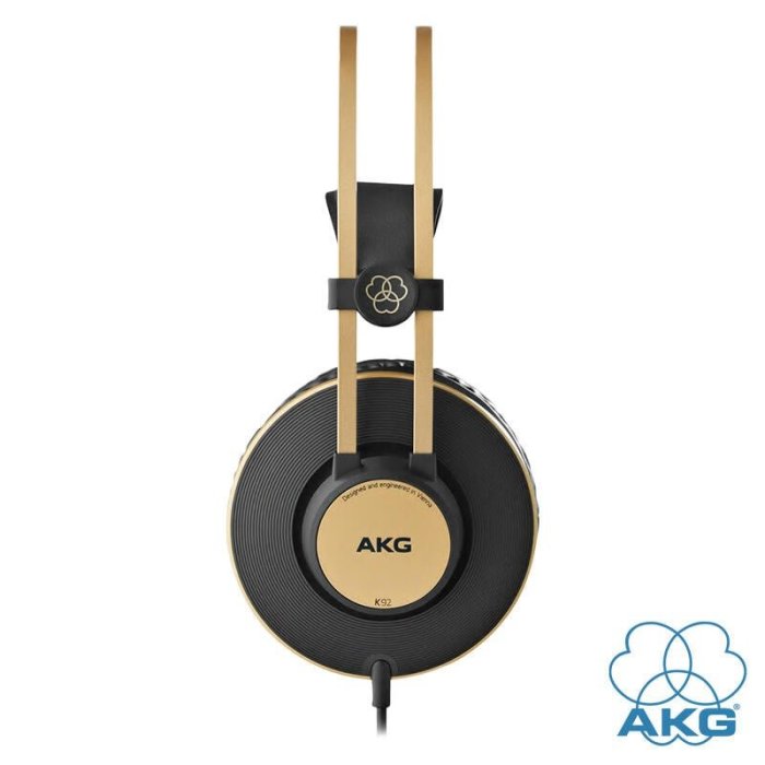 【又昇樂器.音響】AKG K92 封閉式 監聽耳機