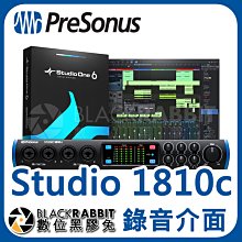 數位黑膠兔【 PreSonus Studio 1810c 錄音介面 】錄音室 podcast USB 錄音 播客 DJ