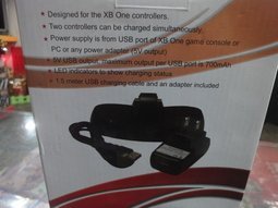 XBOX ONE XBOXONE 手把 充電座 雙手把座充 雙手把充電座 副廠 全新品 [士林遊戲頻道]