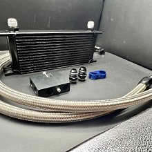 ☆光速改裝精品☆BMW E90 E92 E93 335i 135 N54 OIL COOLER 機油冷卻器 15排雙油冷