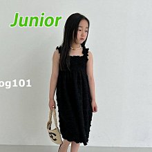 JS~JM ♥洋裝(BLACK) LOG101-2 24夏季 LOG240514-035『韓爸有衣正韓國童裝』~預購