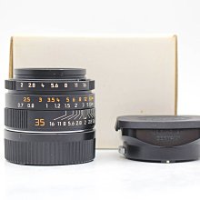 【高雄青蘋果3C】Leica SUMMICRON-M 35mm F2 E39 For Leica M 徠卡鏡#46880