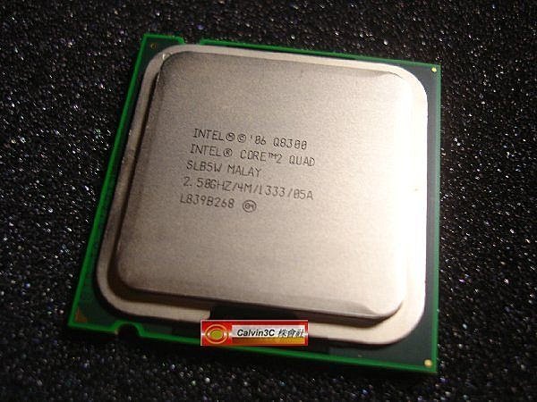 Intel Core 2 Quad Q8300 正式版 四核心 速度2.5G 外頻1333MHz 快取4M 製程45nm