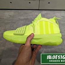 南🔥2023 10月 ADIDAS DAME 8 EXTPLY 籃球 里拉德 輕量 避震 束帶 男款 螢光黃IF8148