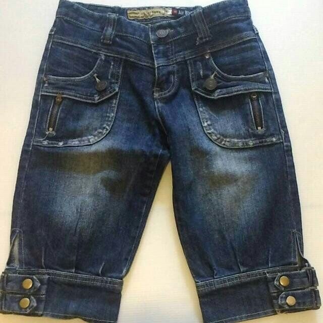 Air blue 牛仔褲  兒童牛仔短褲 Air Blue Jeans