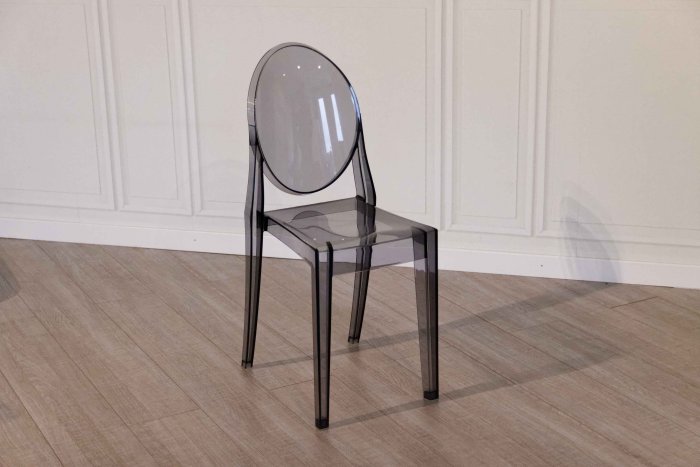 義式時尚家具 KARTELL VICTORIA GHOST by Philippe Starck 經典透明單椅