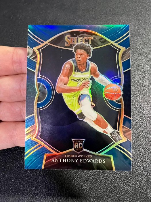 2020-21 SELECT ANTHONY EDWARDS No.61 RC藍底亮 A3