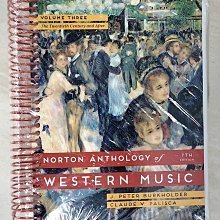 【書寶二手書T1／音樂_EW4】Norton Anthology of Western Music: The Twentieth Century…