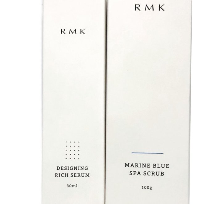 全新正品現貨 折扣出清 RMK 活顏緊緻菁華液 (30mL) / 海藍 SPA 潔顏冰砂 (100g)