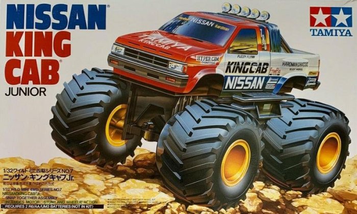 大千遙控模型 TAMIYA 四驅車 17007 大腳車系列 NISSAN KING