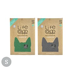 Lifeapp 寵物經典透氣款睡墊布套 ( 灰 / 綠 ) M