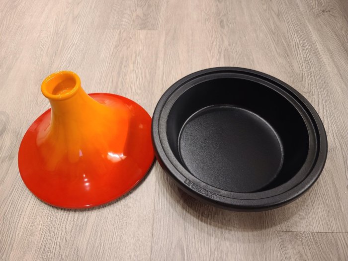 Le Creuset  塔吉鍋 全新27cm 2L 燉鍋 滷鍋 炒鍋 烤盤 產地法國