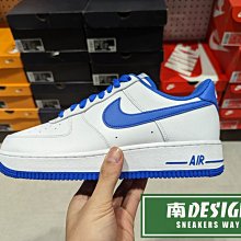 南🔥2022 7月 NIKE AIR FORCE 1 '07 AF1 男款 經典 休閒 白藍 DH7561-104