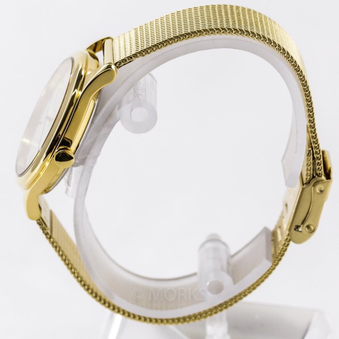 現貨 可自取 CITIZEN EM0502-86P 星辰錶 手錶 32mm 光動能 金色面盤 金色米蘭錶帶 金錶 女錶
