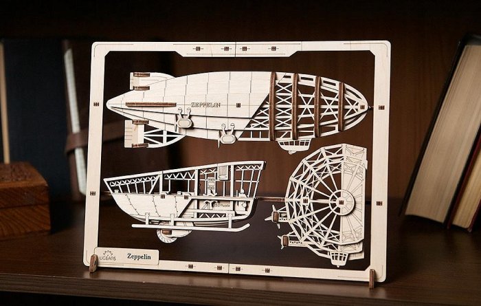 Ugears fLU2.5ҫ JtC Zeppelin DIY WOODEN MODEL