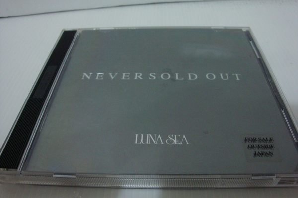 【銅板交易】二手原版CD♥Luna Sea 月之海 - never sold out2CD 日本原裝進口