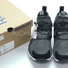 【高冠國際】Reebok furylite asymmetrical 輕量 黑 白 陰陽 太極 女鞋 V68677