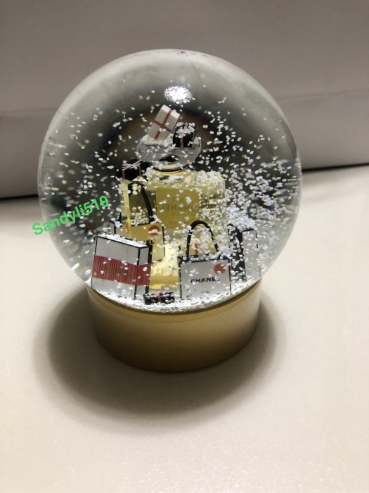 Chanel🔥 香奈兒水晶球 聖誕N5百年至臻 原廠水晶球全盒裝 包裝 緞帶VIP滿額年終禮 最後一組