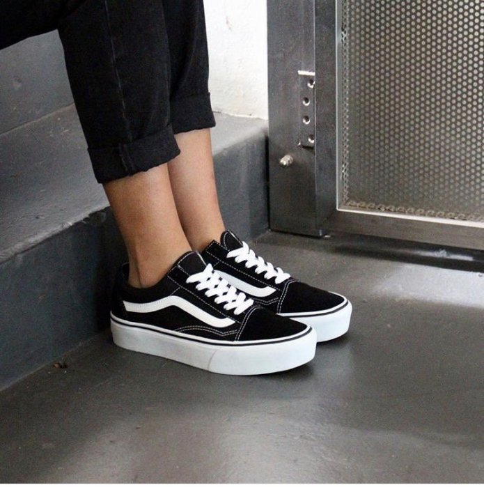 【海外直送】Vans Old Skool Platform VNOA3B3UYY2 厚底 增高 帆布鞋 懶人鞋 網美