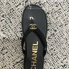 Sample sell 全新正品 CHANEL 24C G45399 B15180 94305 Sandals 拖鞋 夾腳托 人字拖