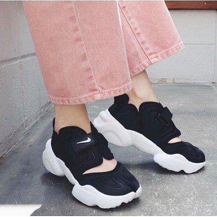 日本正品   現貨 Nike Air Aqua Lift 黑白大人變種忍者鞋