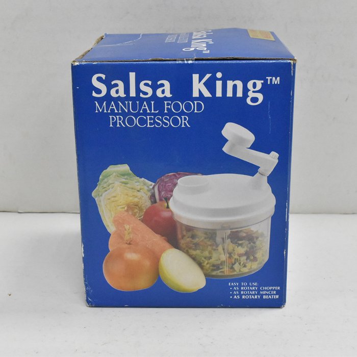二手 SALSA KING 手動式 食物調理機 切碎器 攪拌器 381000000606 再生工場YR2108 03