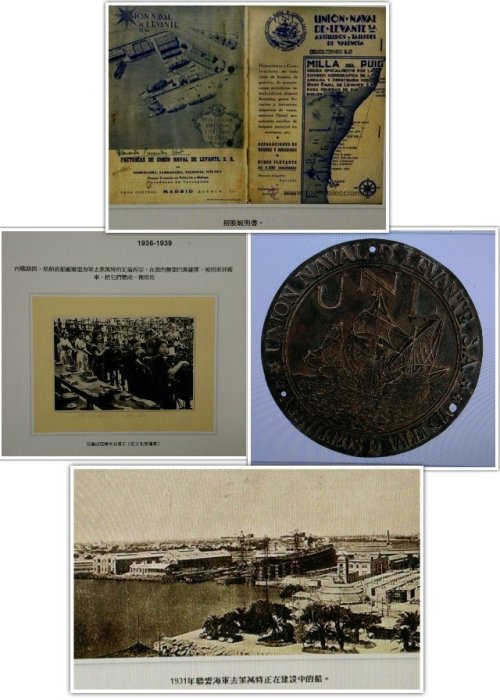 1924年成立UNL-UNION NAVAL DE LEVANTE[歐盟海軍]位於西班牙[瓦倫西亞]地區的造船廠基地