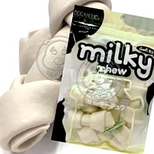 【🐱🐶培菓寵物48H出貨🐰🐹】Milky Chew》軟Q牛奶巧巧骨/包  特價125元(自取不打折)